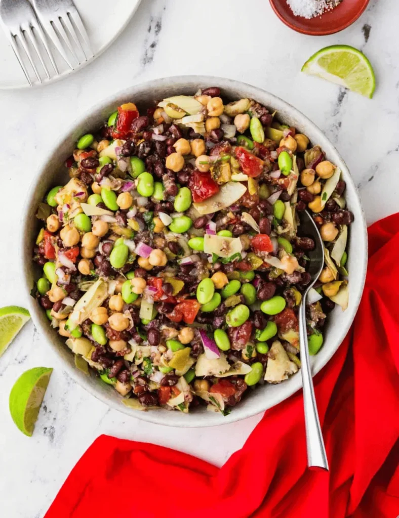 High Protein Bean Salad
