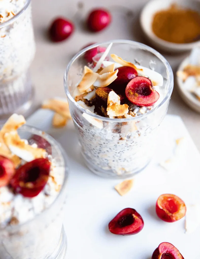 Kefir Overnight Oats (high fiber & protein)