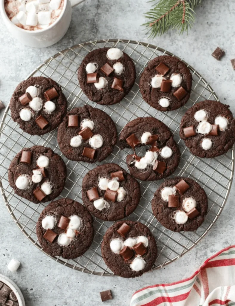 Mexican Hot Chocolate Cookies (Gluten Free)
