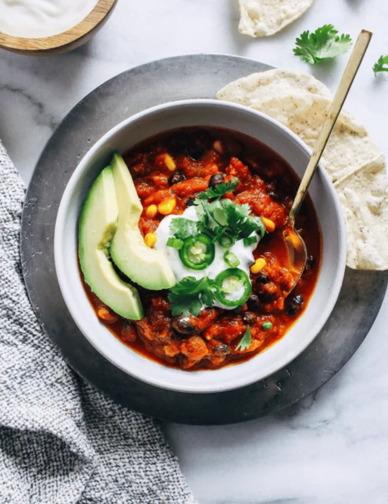 One-Pot Vegan Pumpkin Chili