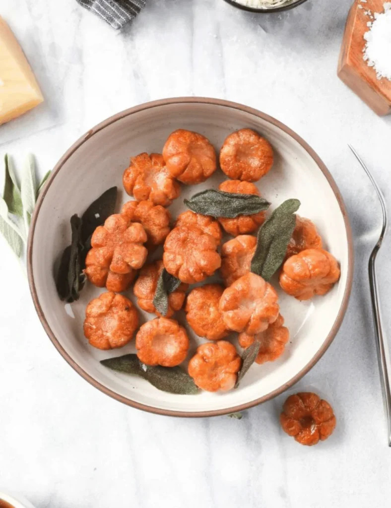 Pumpkin Shaped Gnocchi