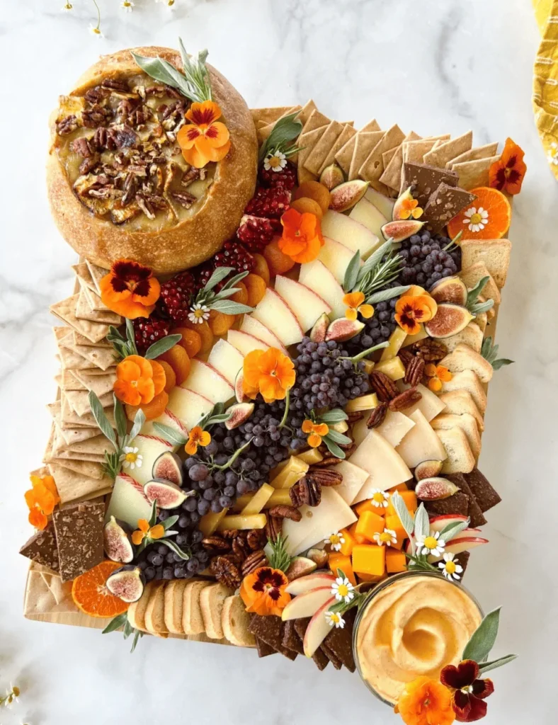 Pumpkin Spice Charcuterie Board