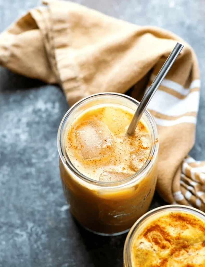 Salted Caramel Pumpkin Cold Brew Coffee