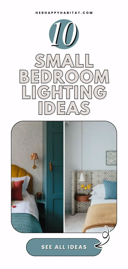 Small Bedroom Lighting Ideas