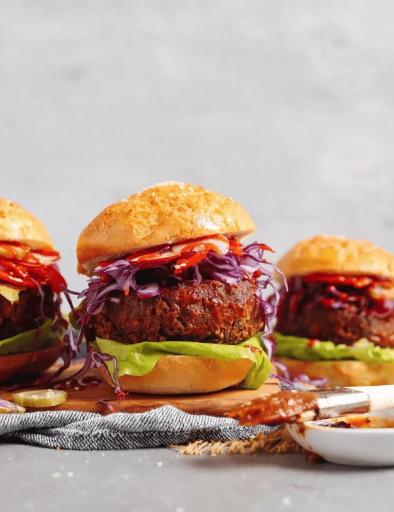 Smoky BBQ Black Bean Burger