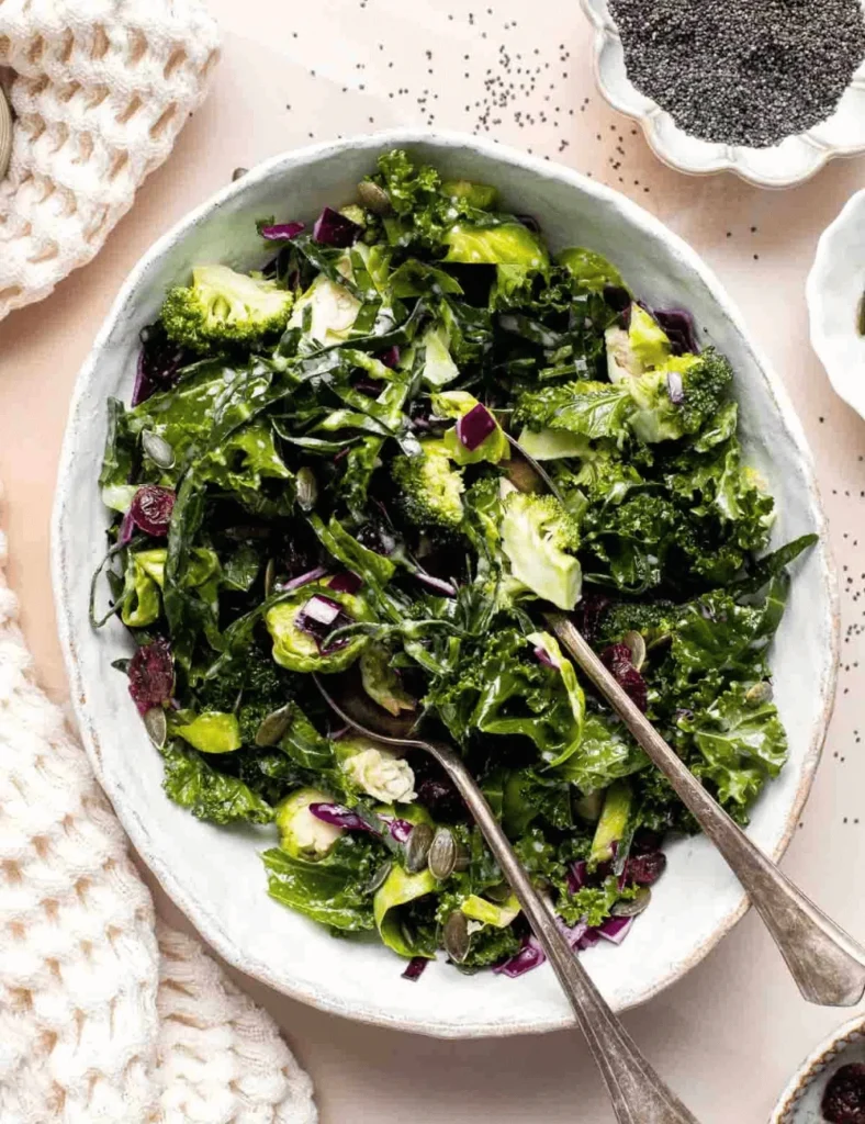 Sweet Kale Salad. fall salad recipes