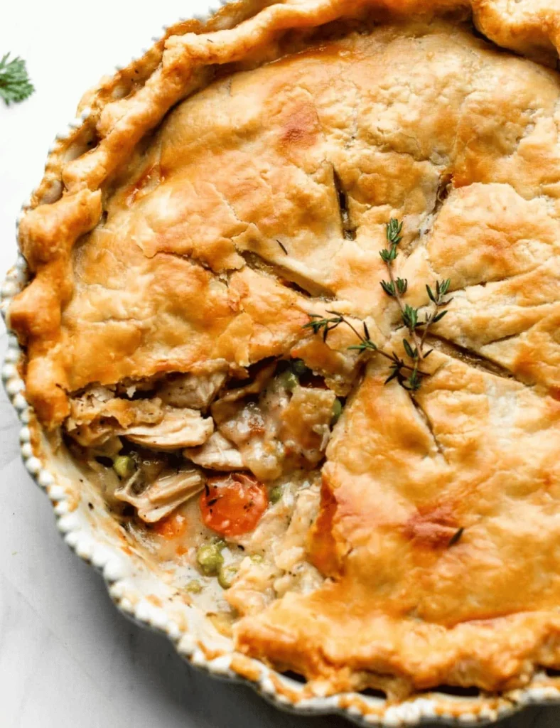 Turkey Pot Pie Recipe. fall dinner recipes