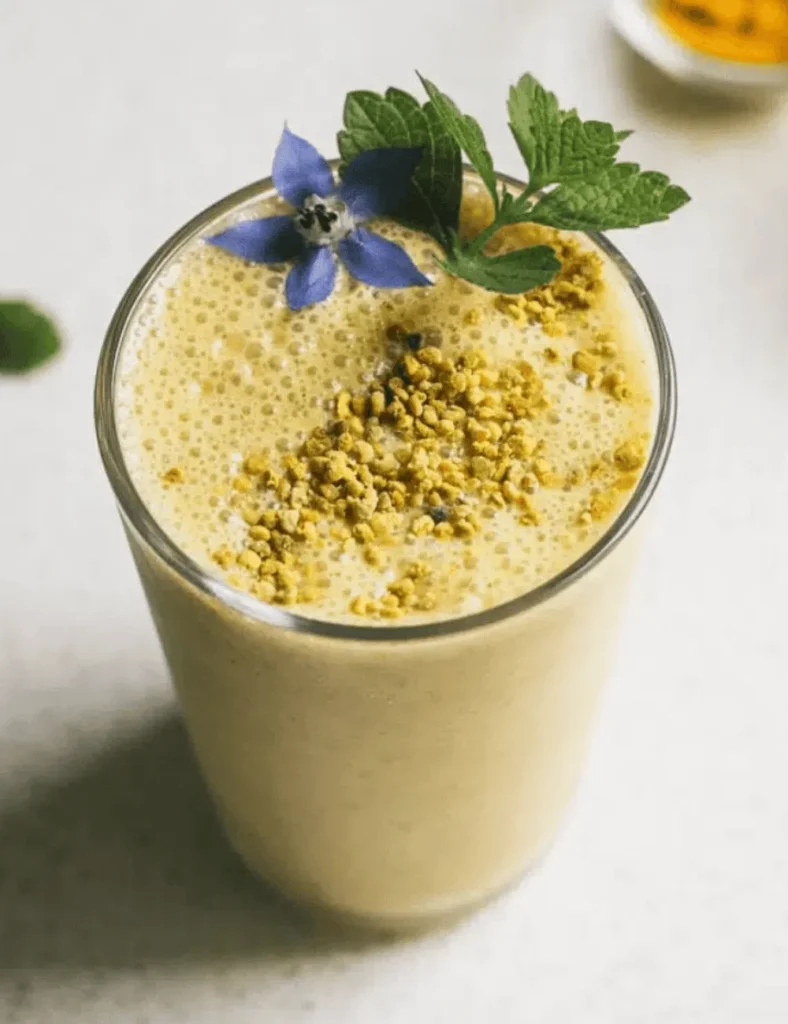Turmeric Peach Ginger Smoothie