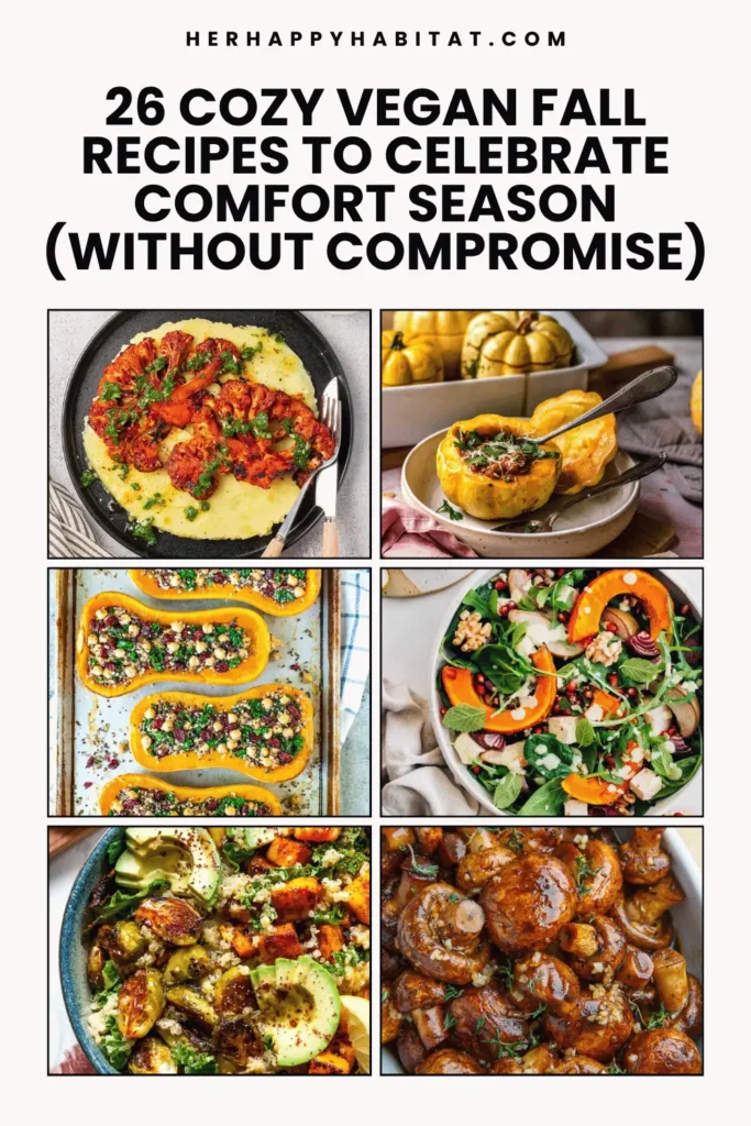 Vegan fall recipes