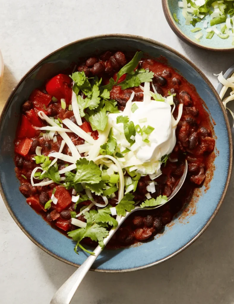 Vegetarian Black Bean Chili