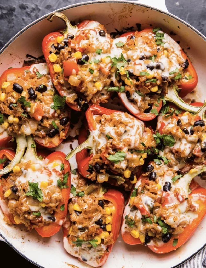 Vegetarian Stuffed Peppers