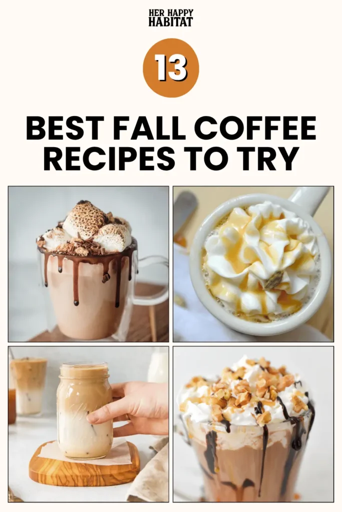 fall coffee recipes