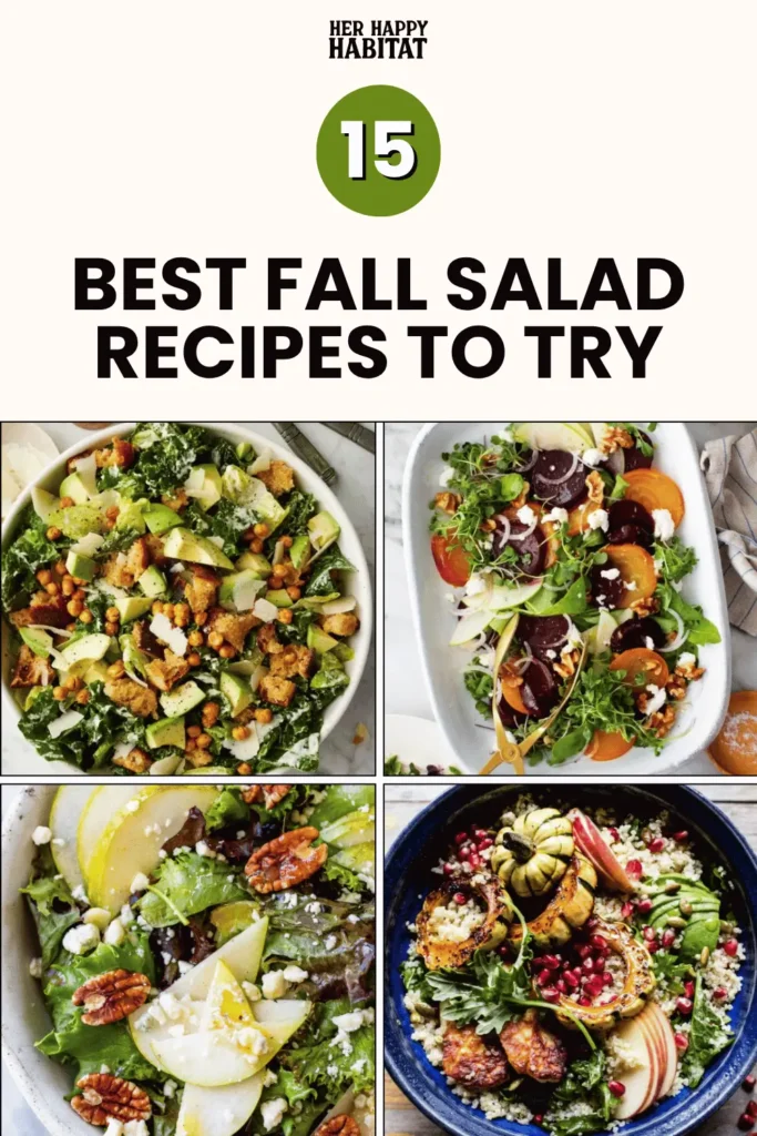 Fall salad recipes