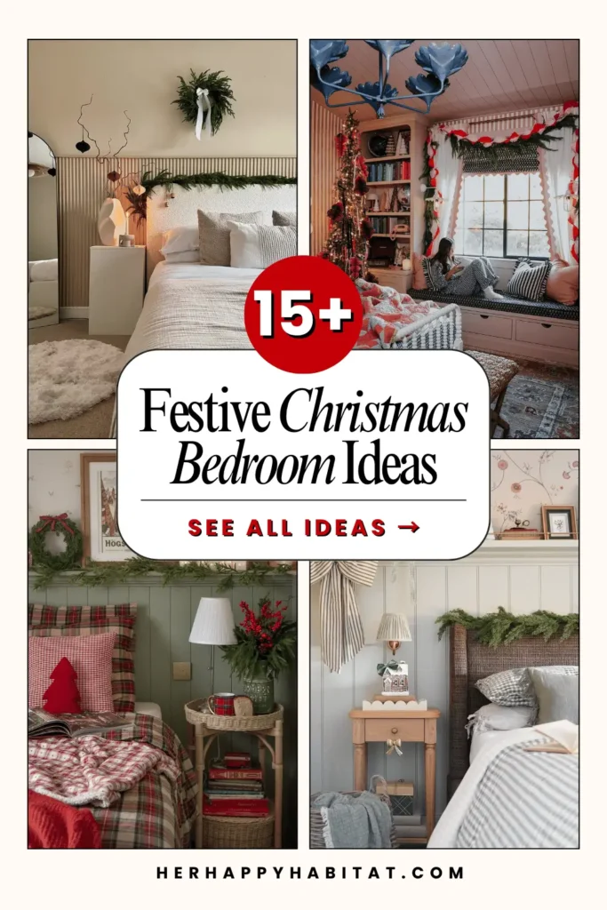 Christmas bedroom ideas
