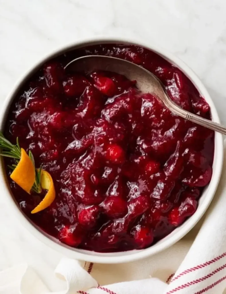 Cranberry Sauce. vegan thanksgiving recipes