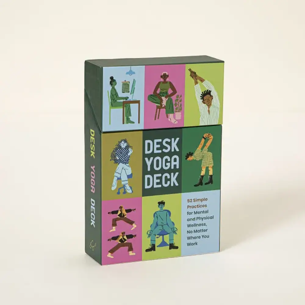 Desk Yoga Card Deck - Yoga Gift