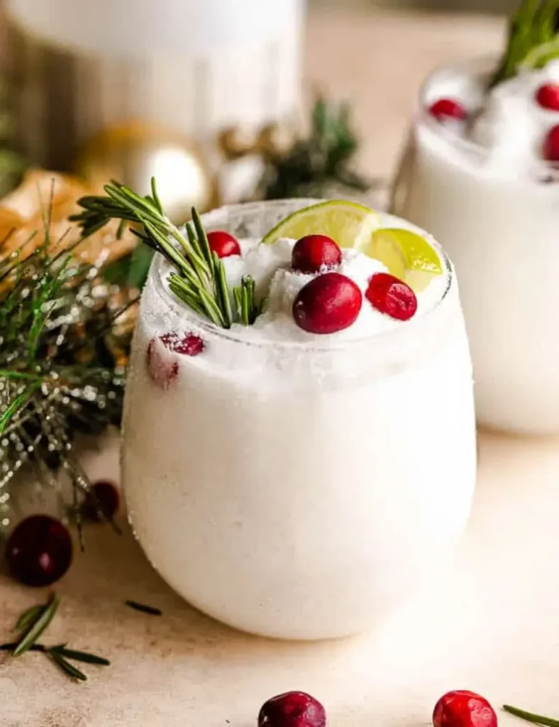Frozen Christmas Margaritas