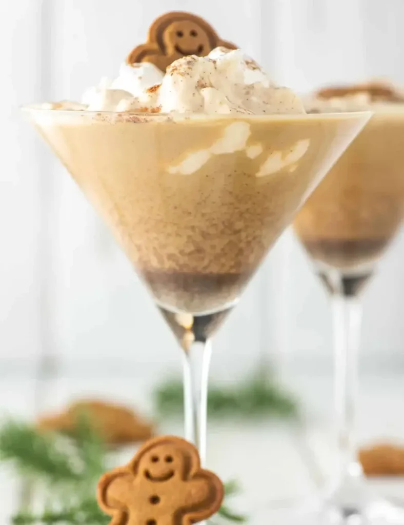 Gingerbread Martini. christmas cocktail recipes
