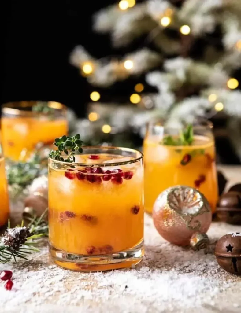 Holly Jolly Christmas Citrus Cocktail