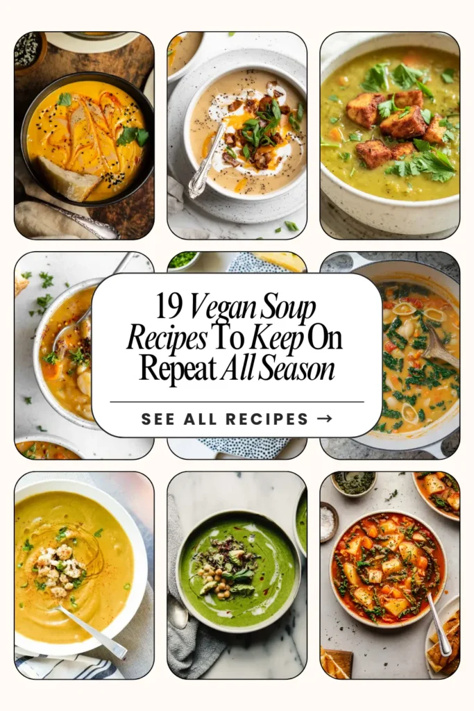 vegan soup recipes