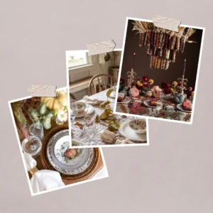 thanksgiving tablescape ideas