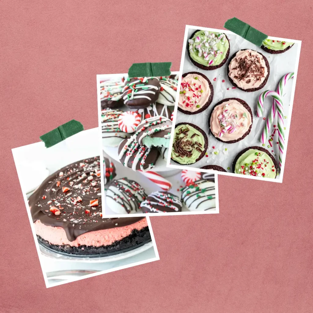 Christmas Peppermint Desserts