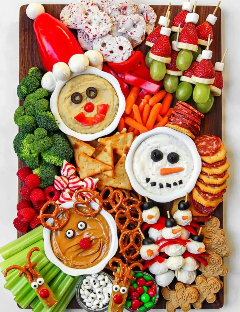 Kid-friendly Christmas Charcuterie Board Ideas