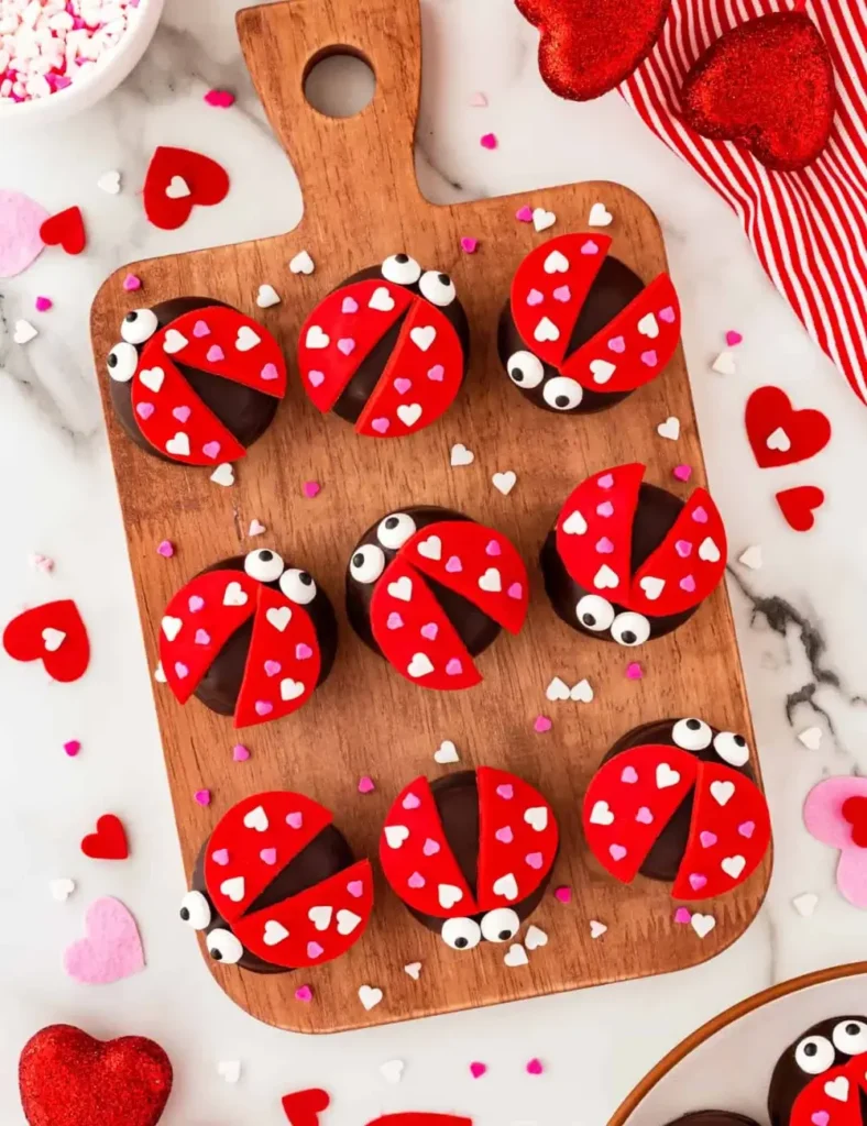 Love Bug Valentine’s Day Cookies. Valentine’s Day Cookie Recipes
