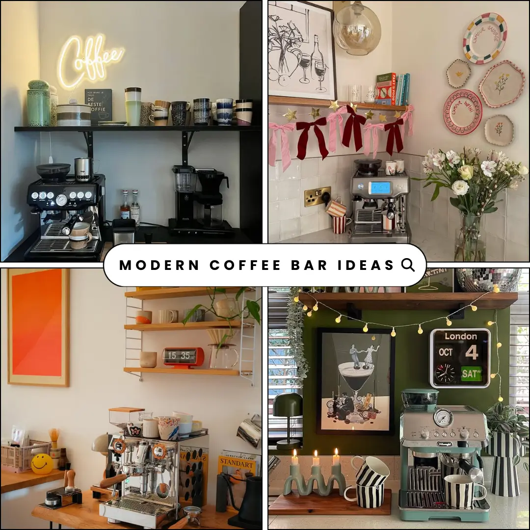 Modern Coffee Bar Ideas