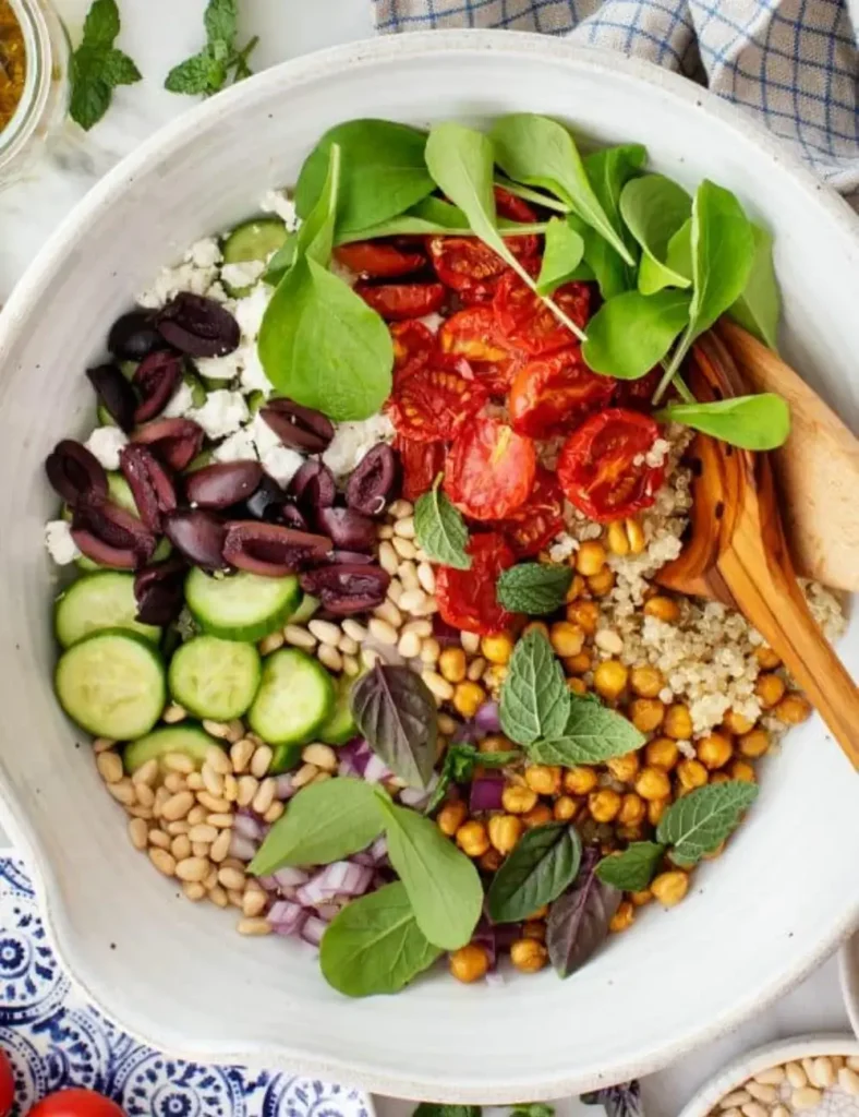 Mediterranean Quinoa salad. QUINOA SALAD RECIPES