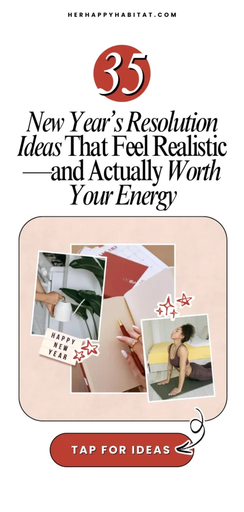 New Year’s Resolution Ideas