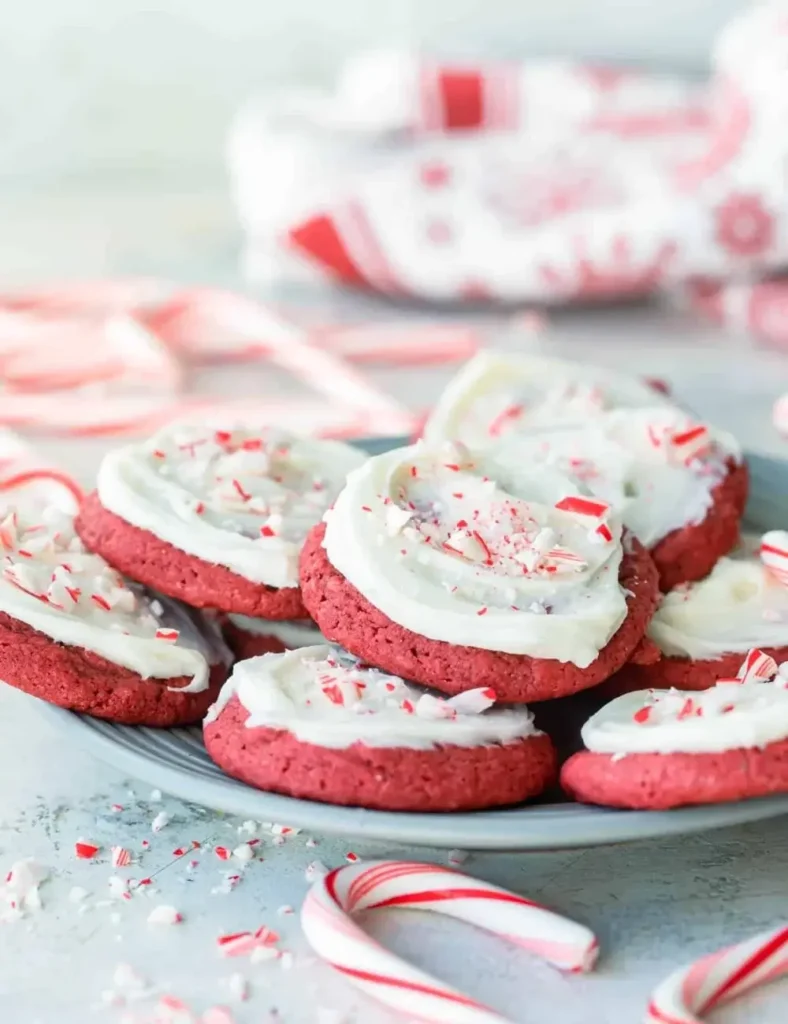 Peppermint Cookies. Christmas Peppermint Desserts