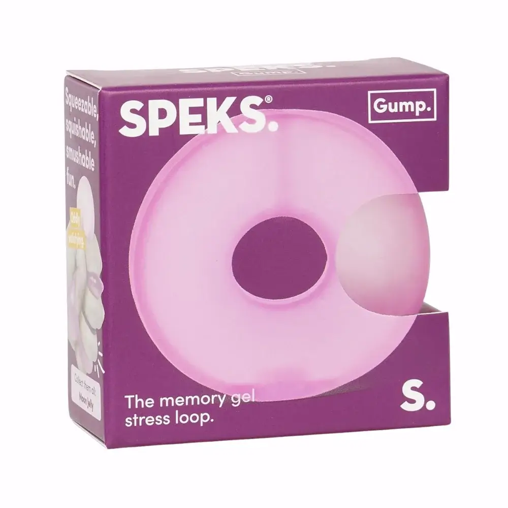 SPEKS Gump Stress Relief Squishy Fidget Toy. Gift Ideas For Teen Girls