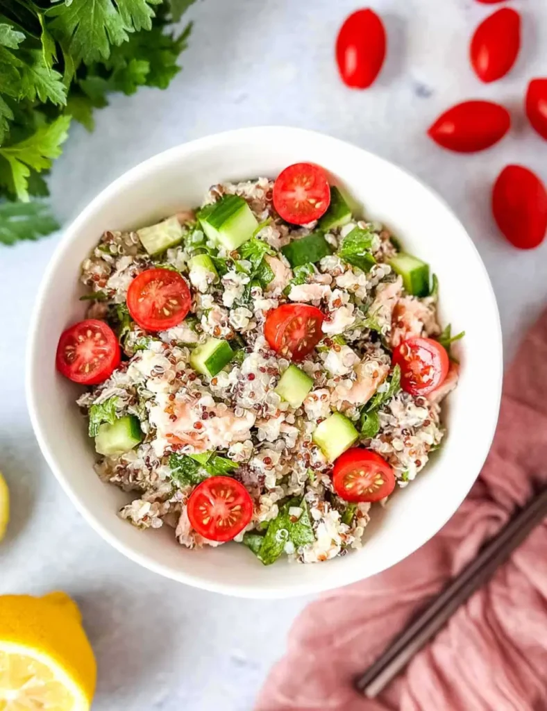 Salmon Quinoa Salad