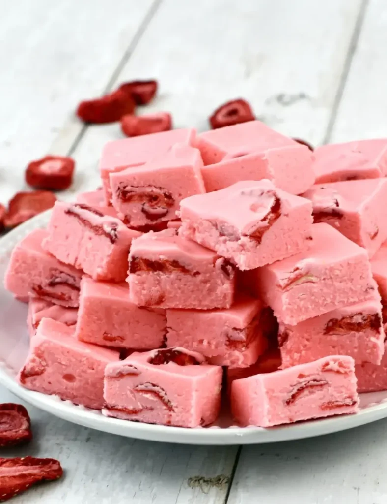 Shortcut Strawberry Fudge