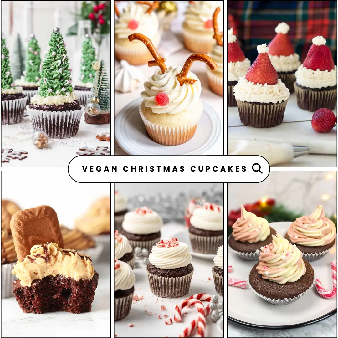 VEGAN CHRISTMAS CUPCAKE RECIPES