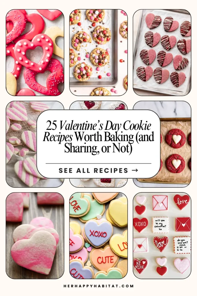 Valentine’s Day Cookie Recipes Worth Baking (and Sharing, or Not)