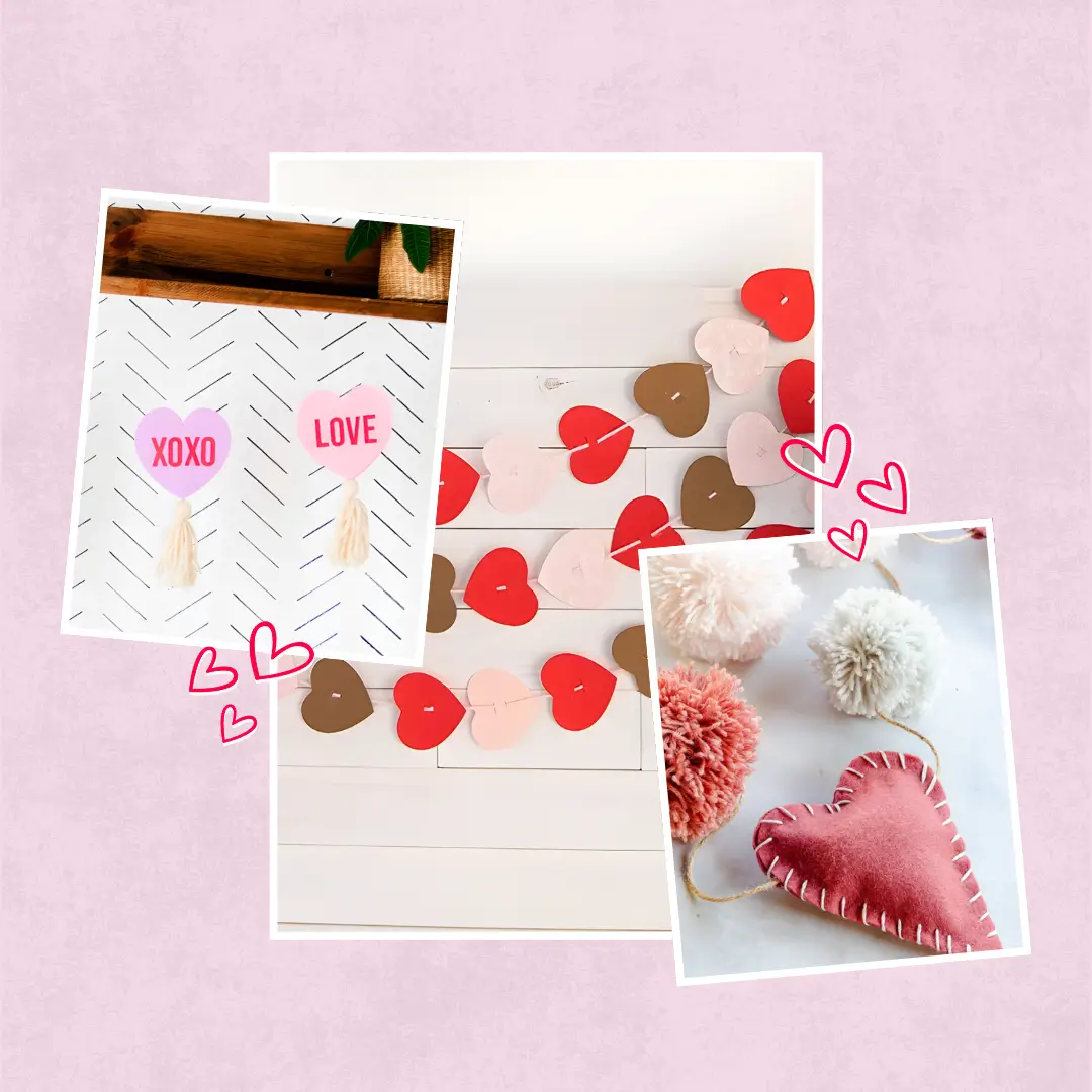 Valentine's Day Garland Crafts