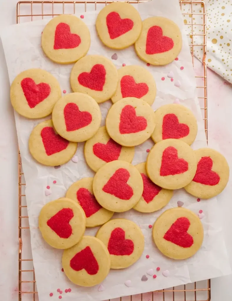 Valentine’s Day Slice and Bake Cookies