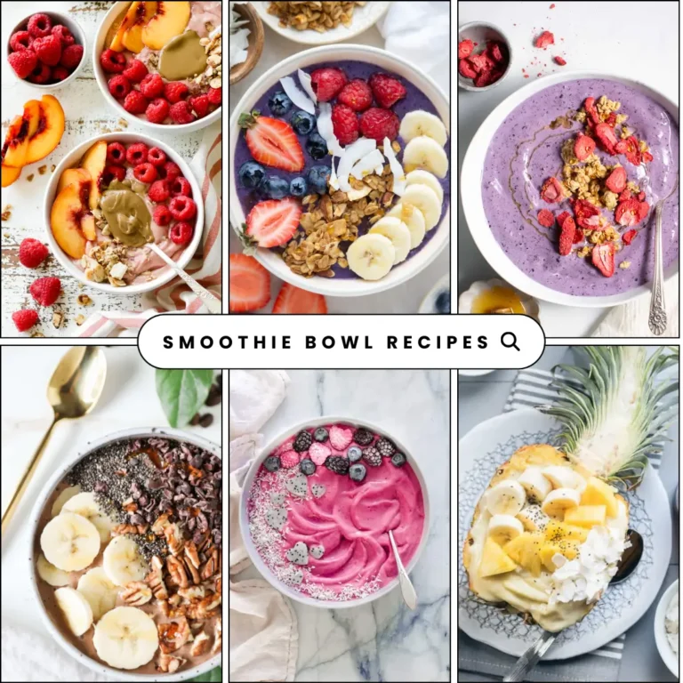 healthy smoothie bowl recipes