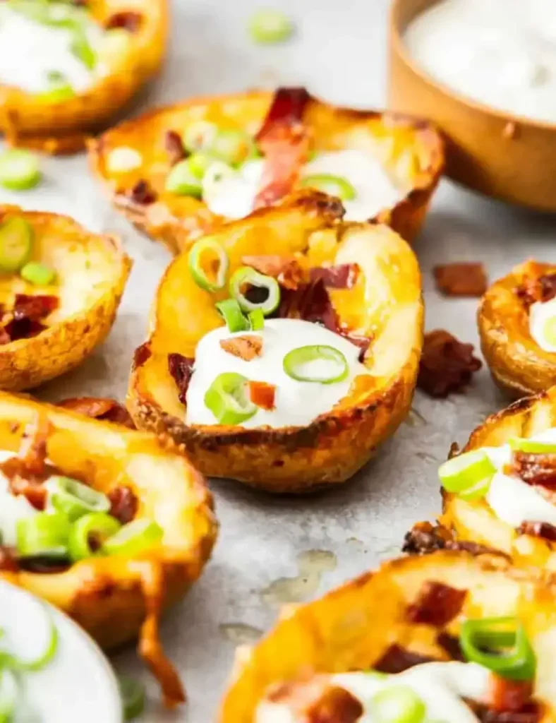 Baked Potato Skins. best potato side dishes