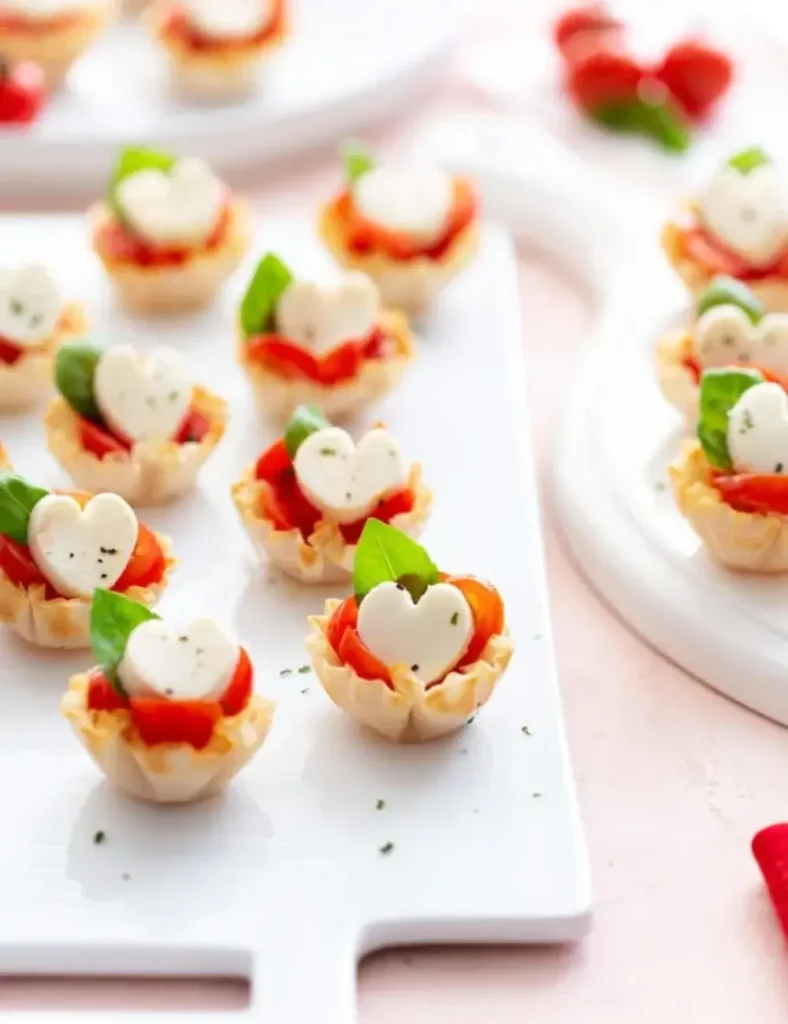 Caprese Phyllo Cups