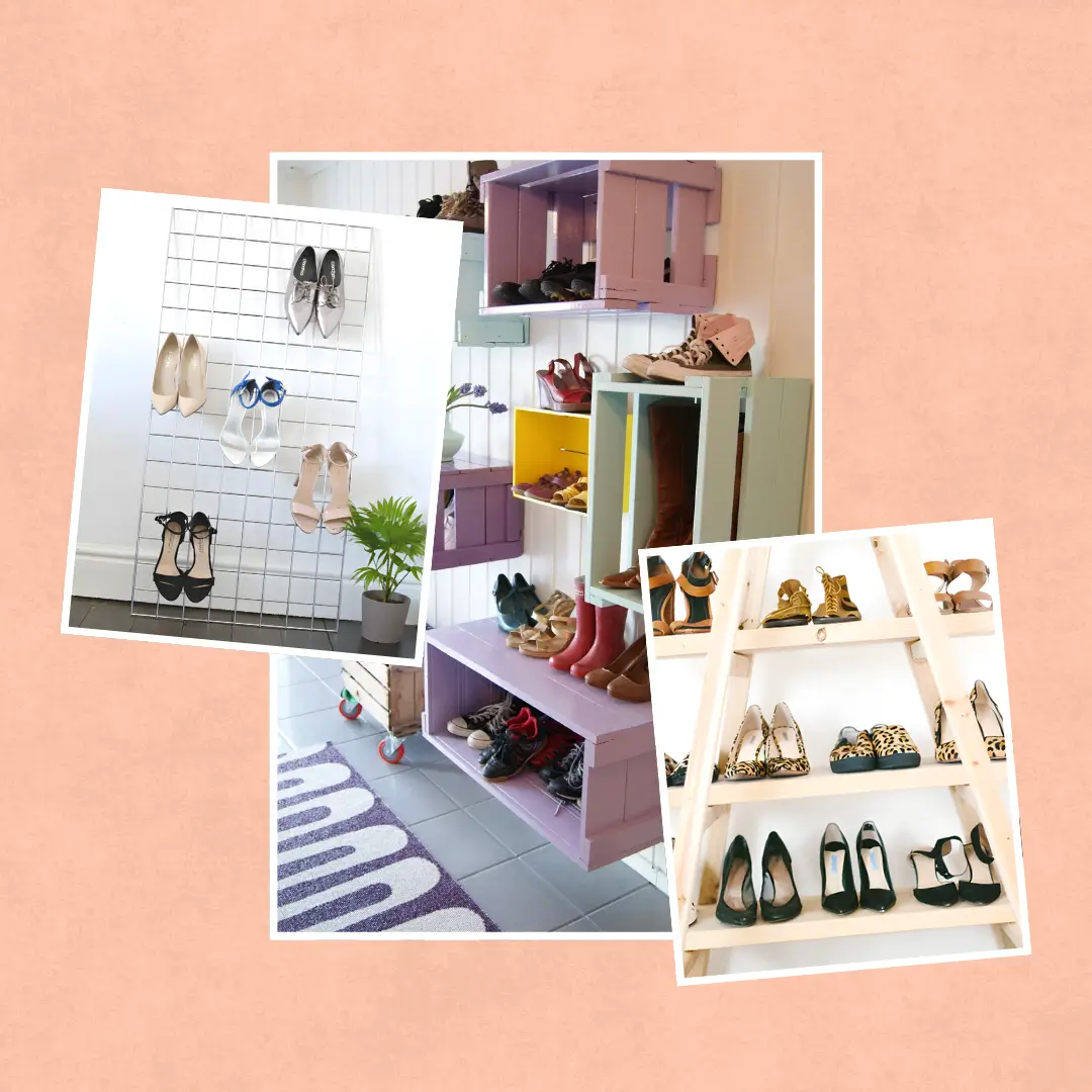 Clever DIY Shoe Storage Ideas