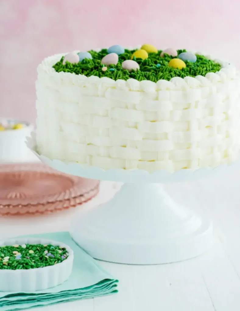 Easter Confetti Cake