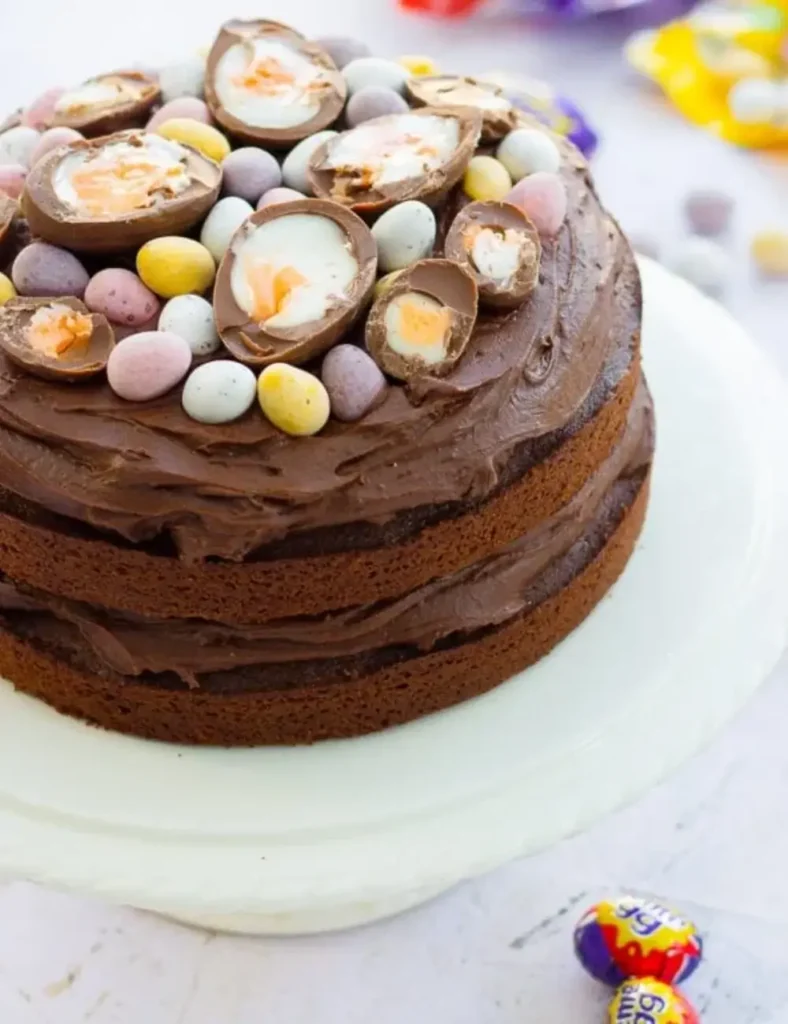 Easy Chocolate Easter Cake. Easter Cake Recipes