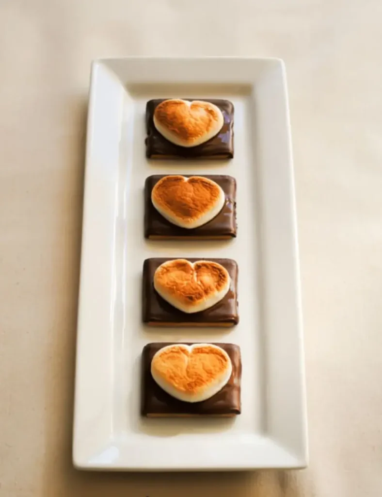 Heart Shaped S’more CookiesHeart-Shaped Recipes