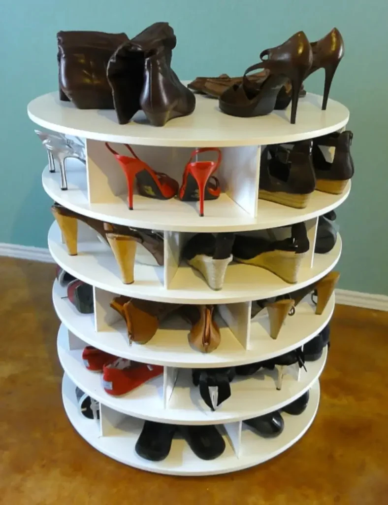 Lazy Susan Shoe Case