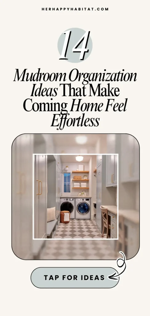 Mudroom Organization Ideas