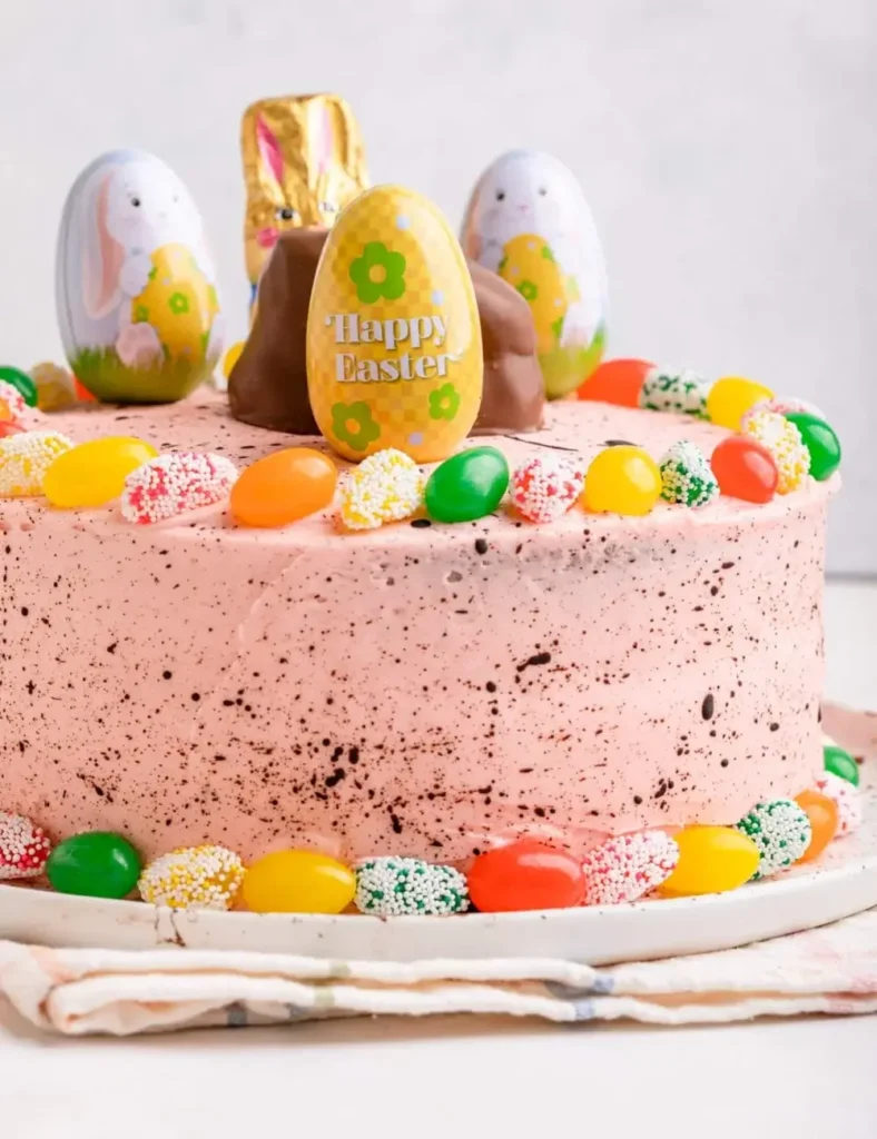 Neapolitan Marble Easter Cake