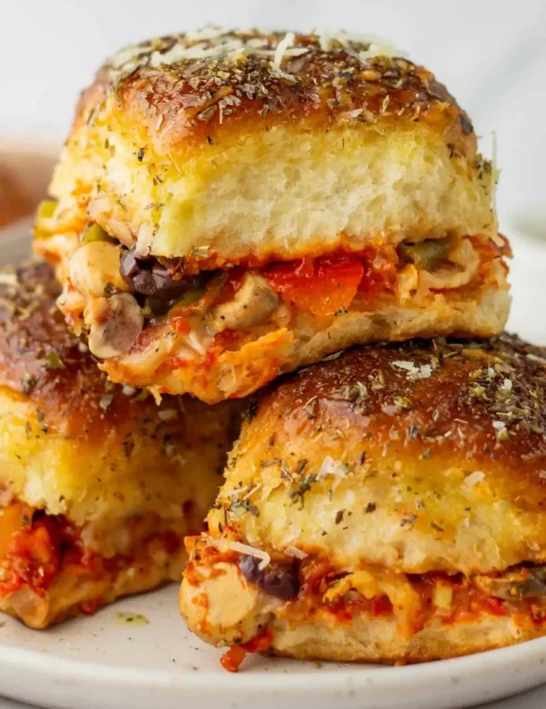 Pizza Sliders. slider recipes